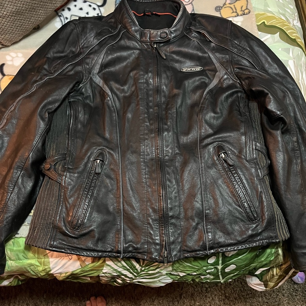 Harley-Davidson Black Leather Performance Jacket